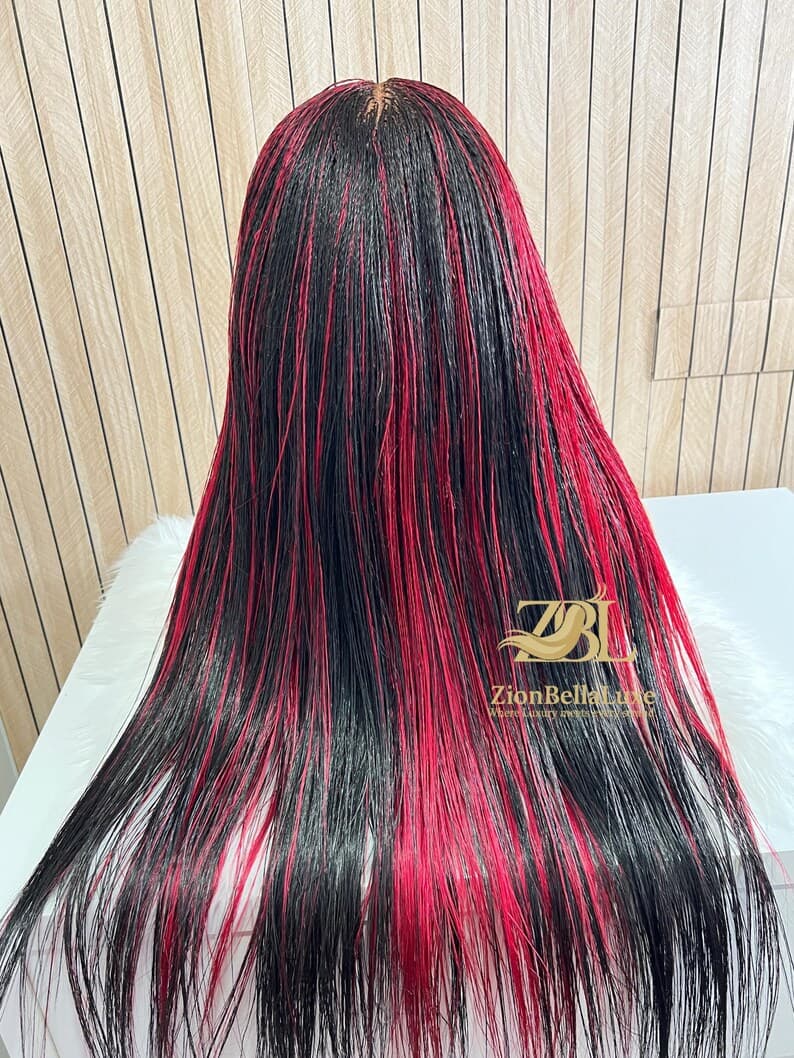 Nano Twist Full Lace Braided Wig for Black Women | 24” Million Twists.