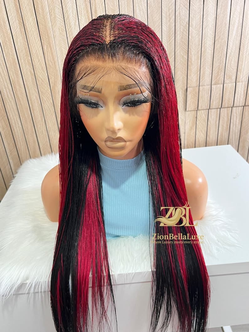 Nano Twist Full Lace Braided Wig for Black Women | 24” Million Twists.