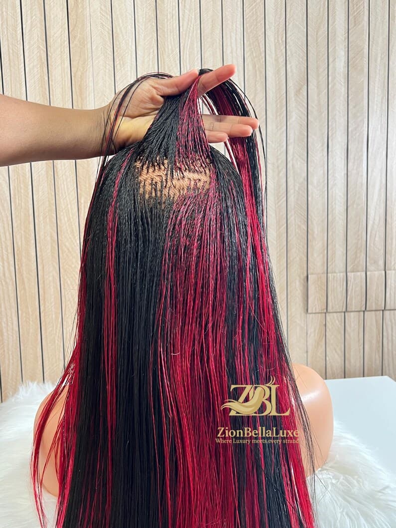 Nano Twist Full Lace Braided Wig for Black Women | 24” Million Twists.