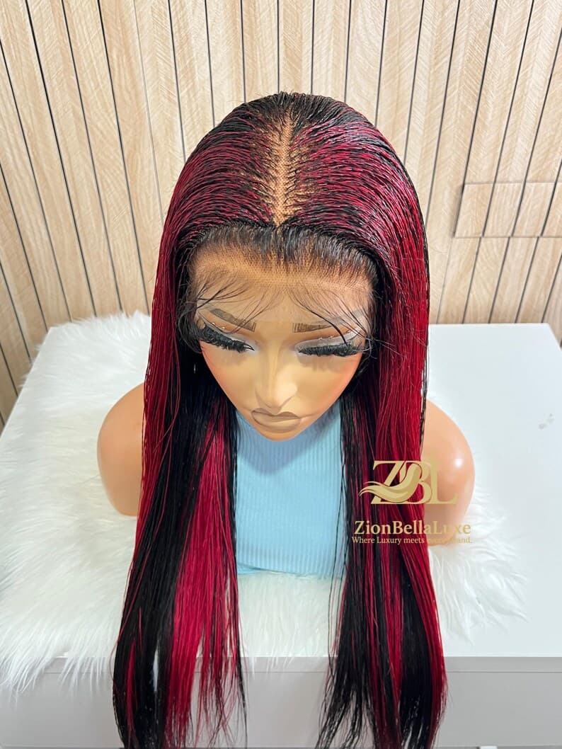 Nano Twist Full Lace Braided Wig for Black Women | 24” Million Twists.