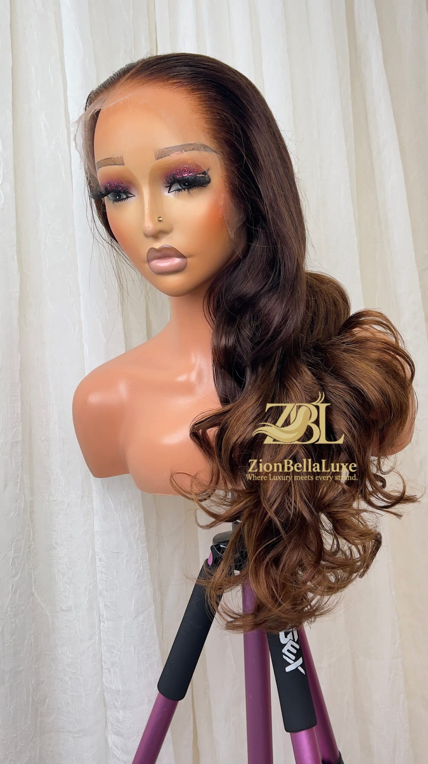 Cheryl Unit: 13*4 HD Lace front Wavy Unit Tip.