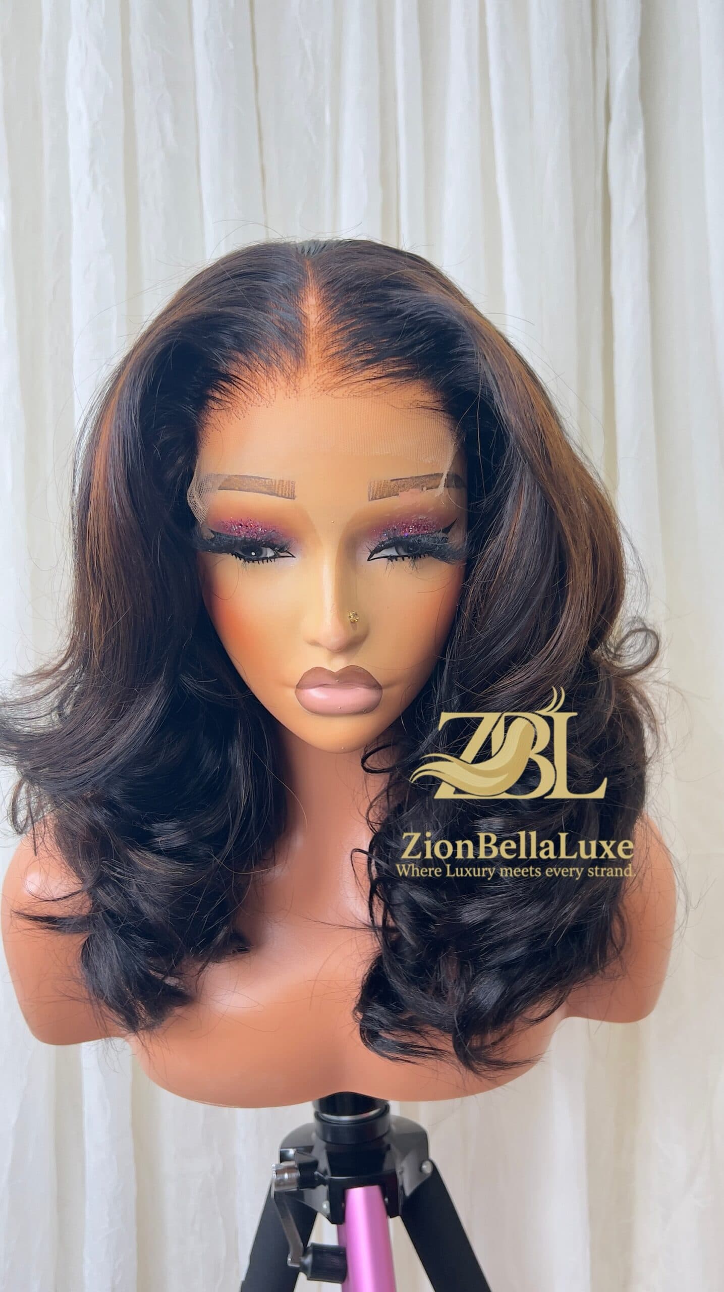 Brie Unit: 5*5 HD Lace Front Highlight Wig