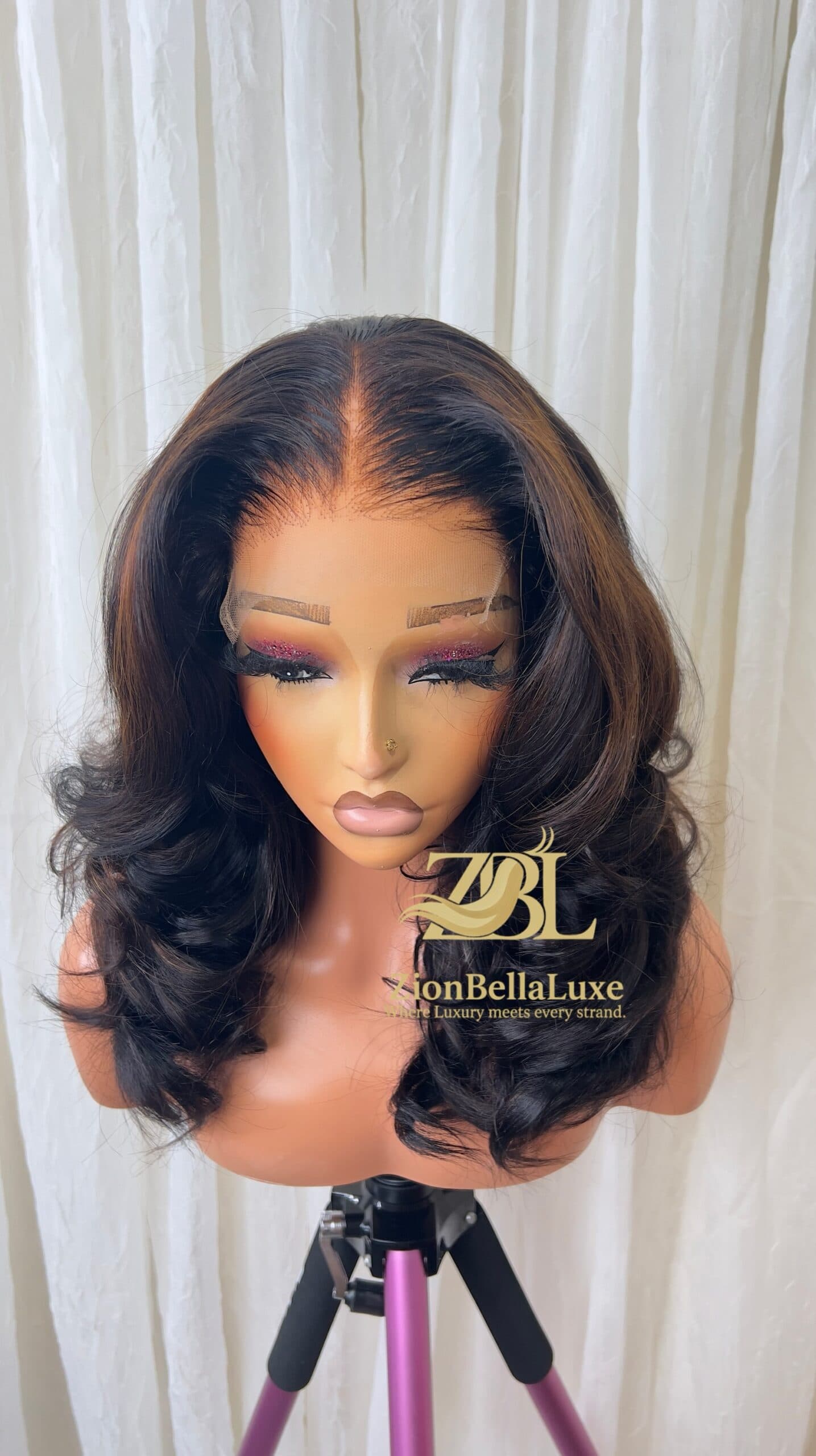 Brie Unit: 5*5 HD Lace Front Highlight Wig