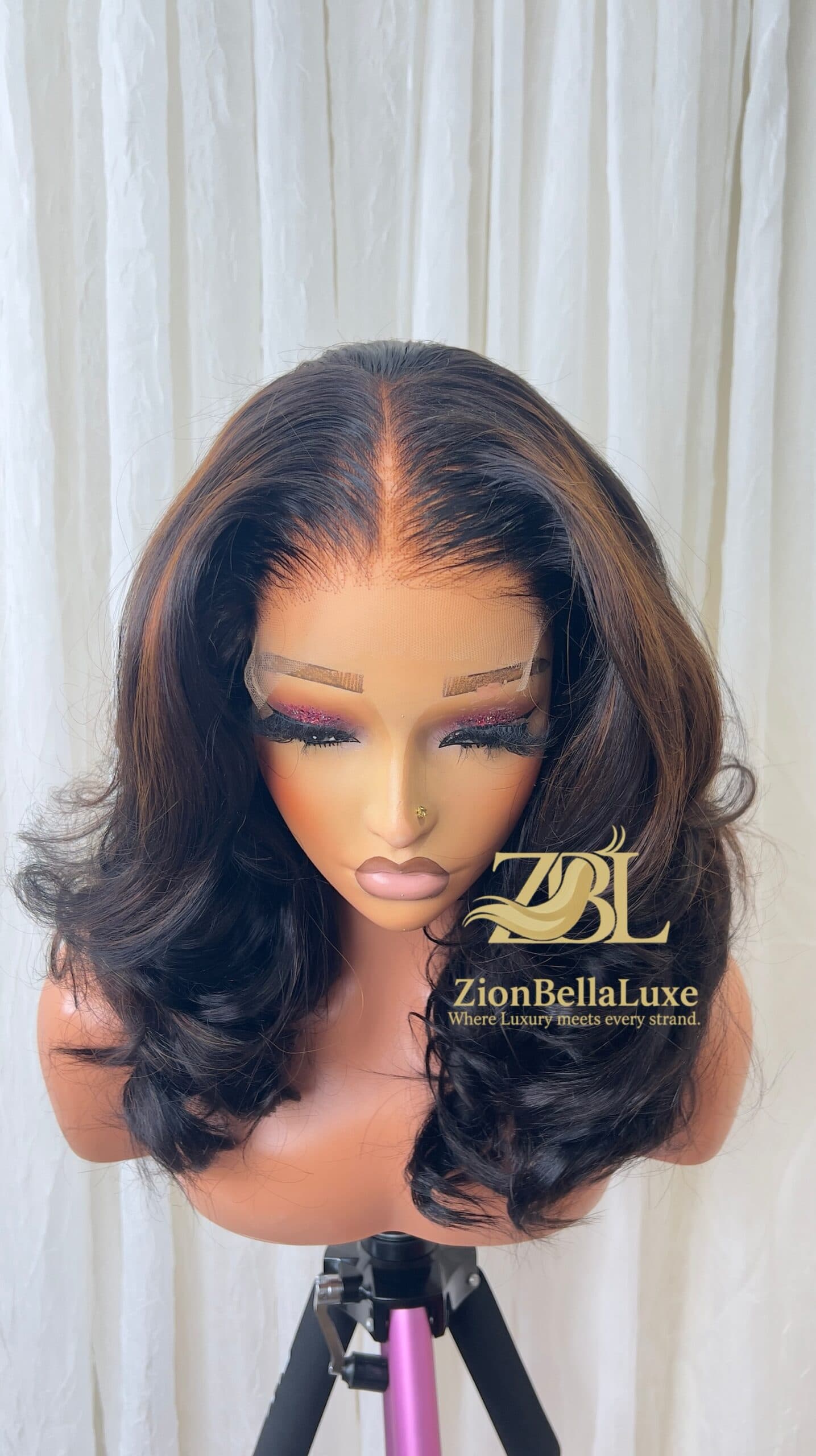 Brie Unit: 5*5 HD Lace Front Highlight Wig