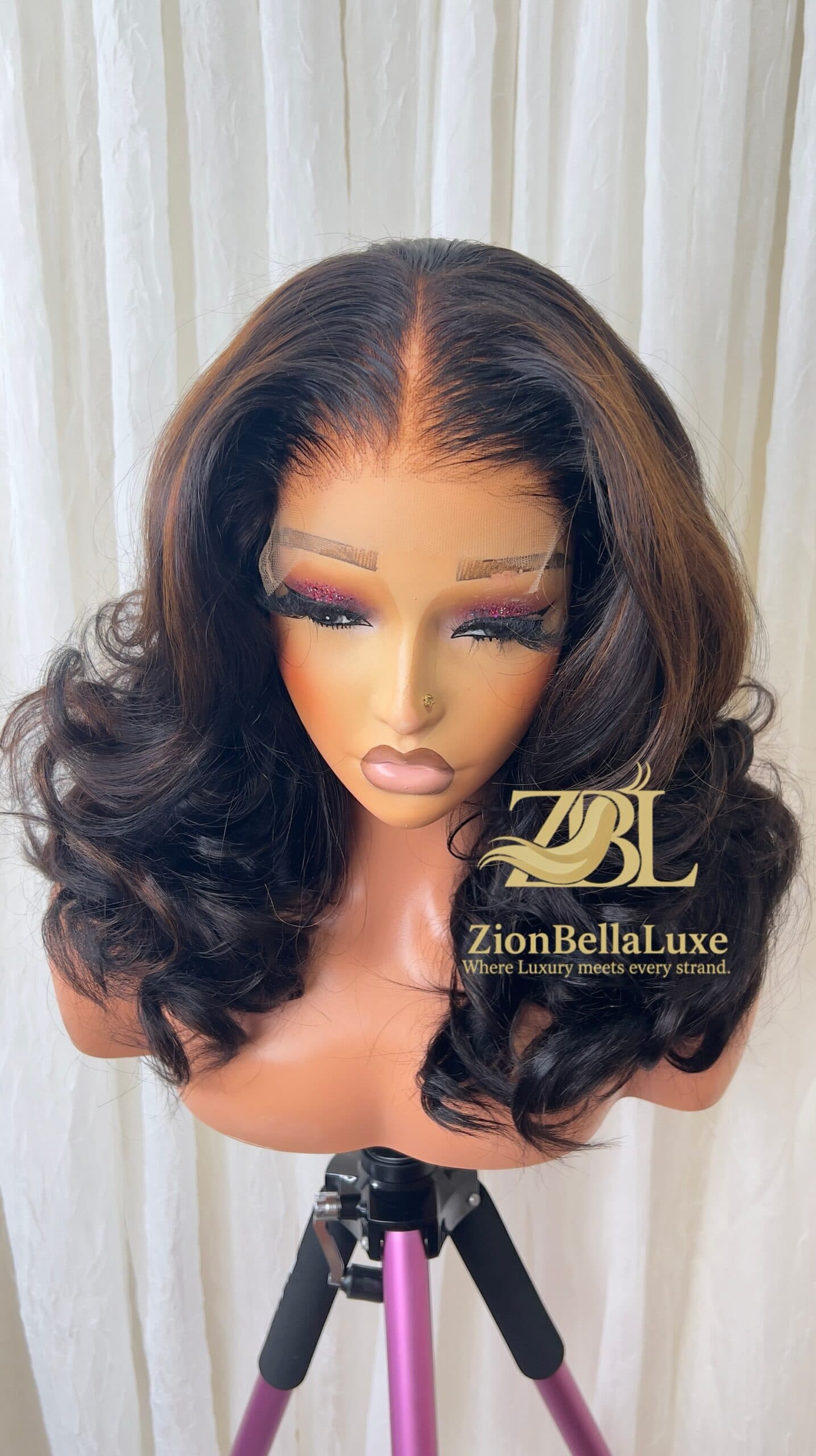 Brie Unit: 5*5 HD Lace Front Highlight Wig