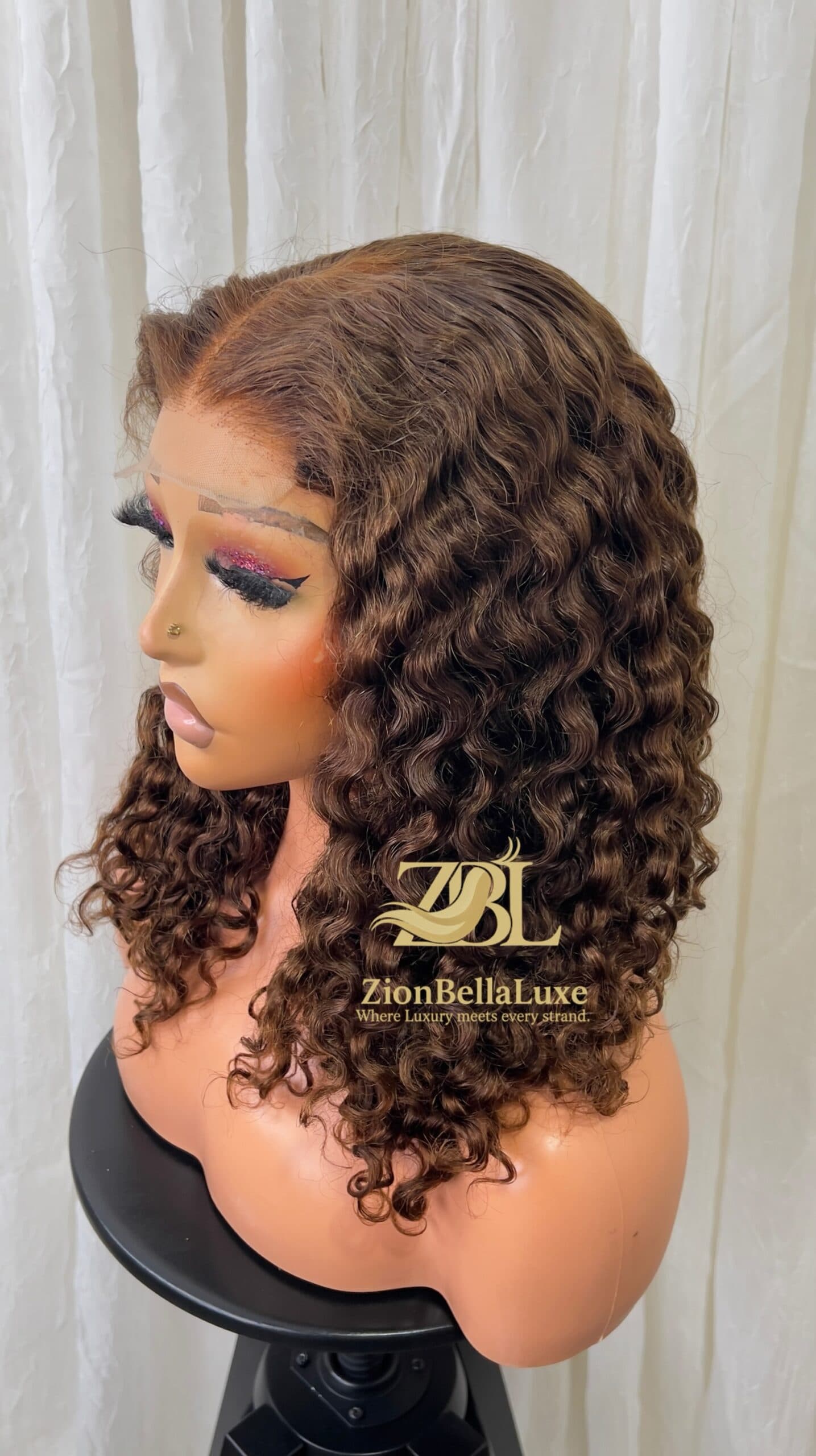 Mia Unit: 5*5 Lace Front Jerry curls Unit 16 inches.