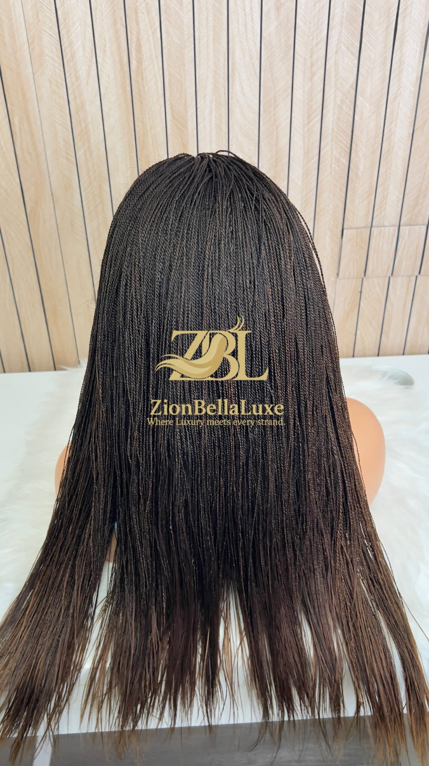 Ready to ship Micro Twist Wig, Braided Lace front Wig, Full lace braided wig, Micro Million braids, Nano twist, Wigs For Black Women.