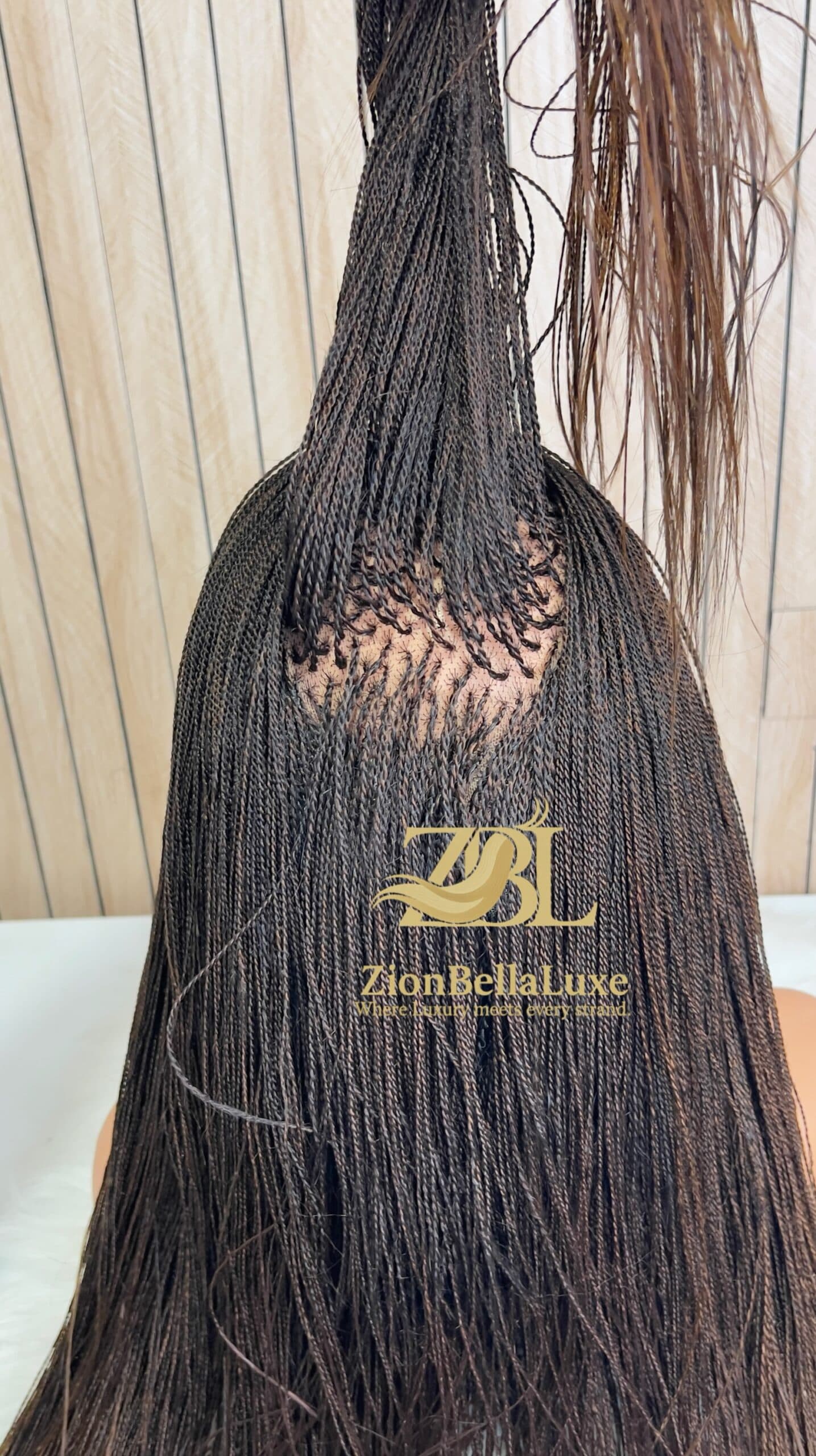 Ready to ship Micro Twist Wig, Braided Lace front Wig, Full lace braided wig, Micro Million braids, Nano twist, Wigs For Black Women.