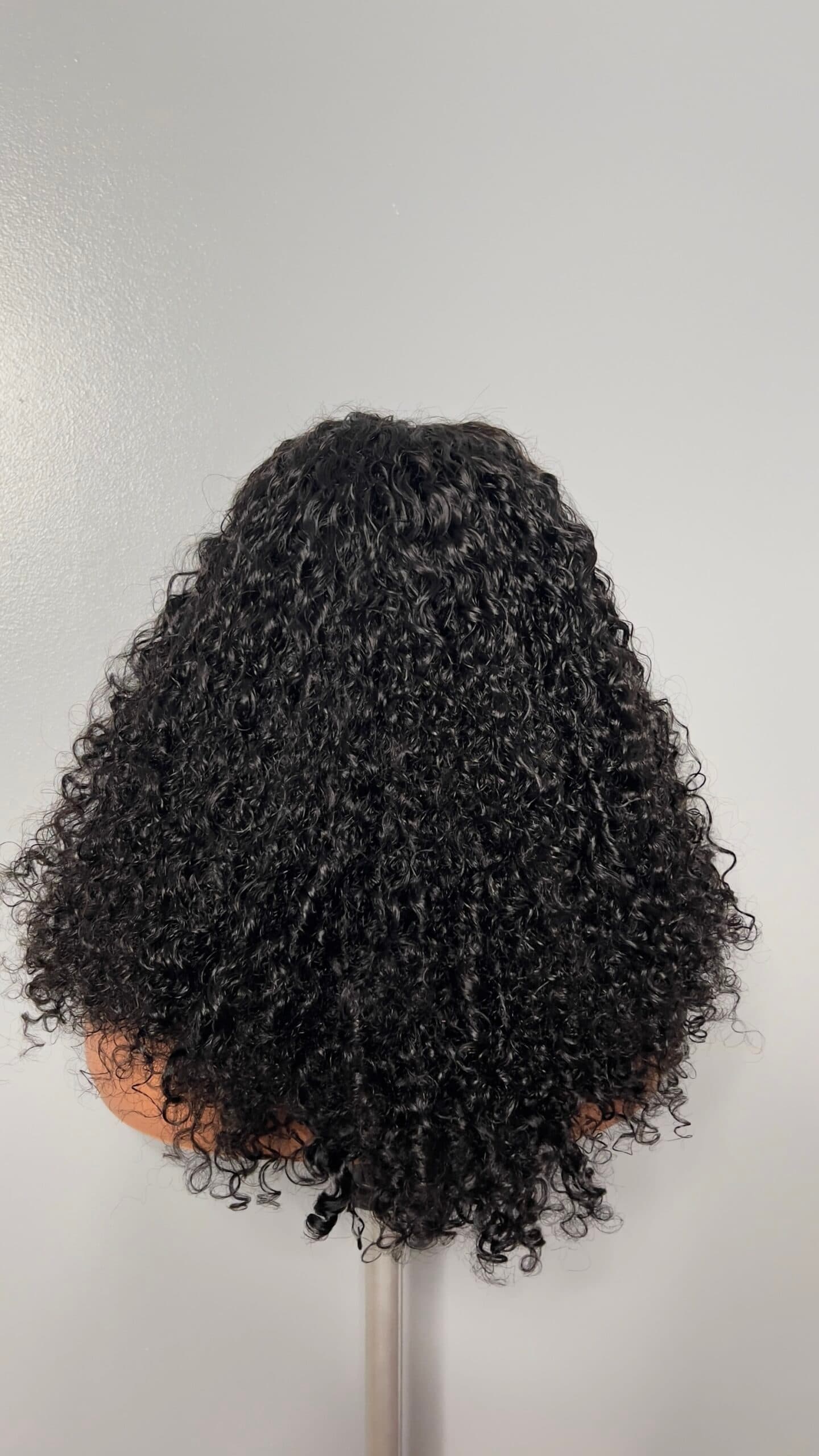 Kim Unit: Kinky curly wig 5*5 Swiss Lace’ 16 inches