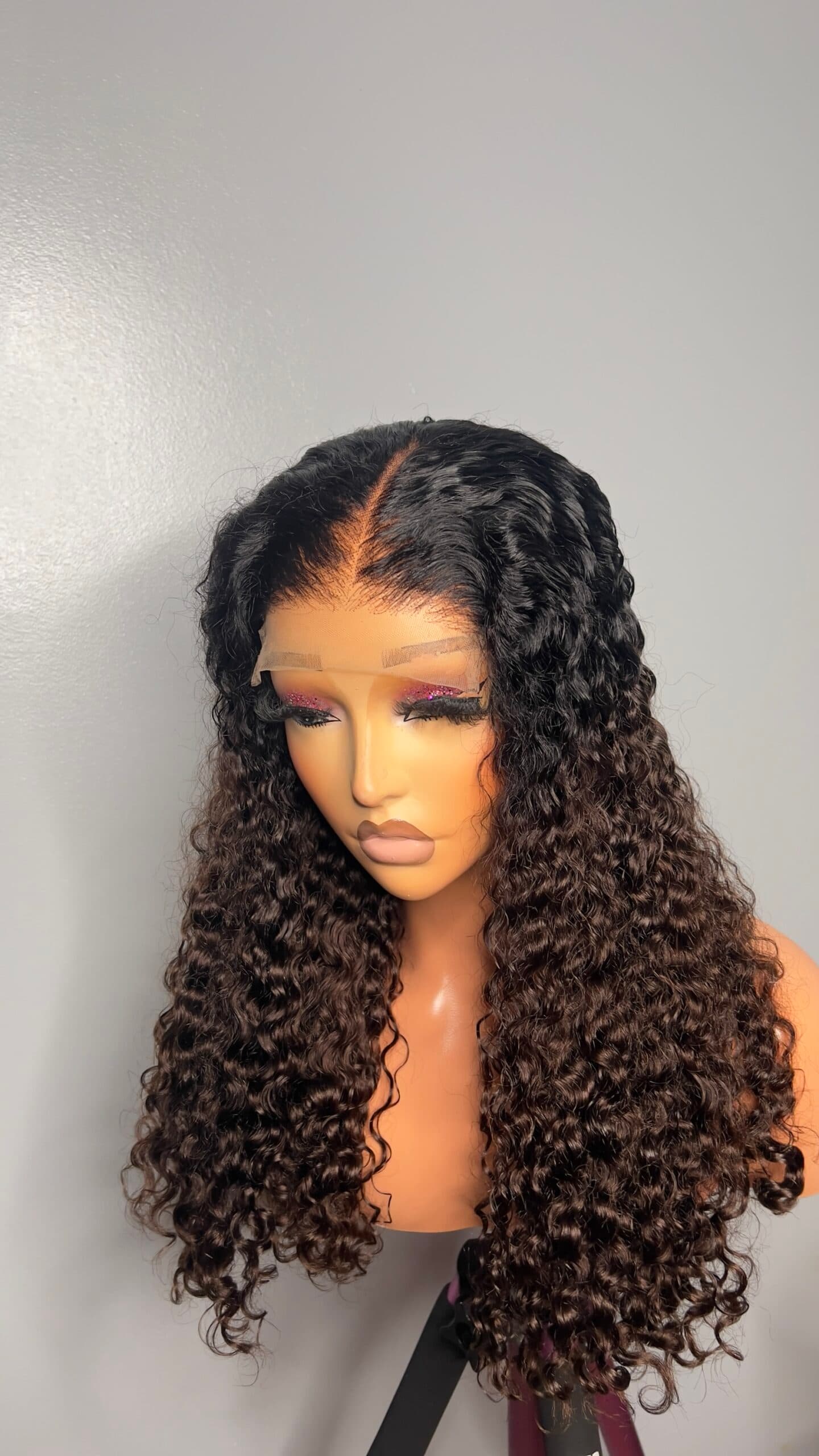 Lacey Unit: 22” Burmese curls 5*5 Swiss Lace