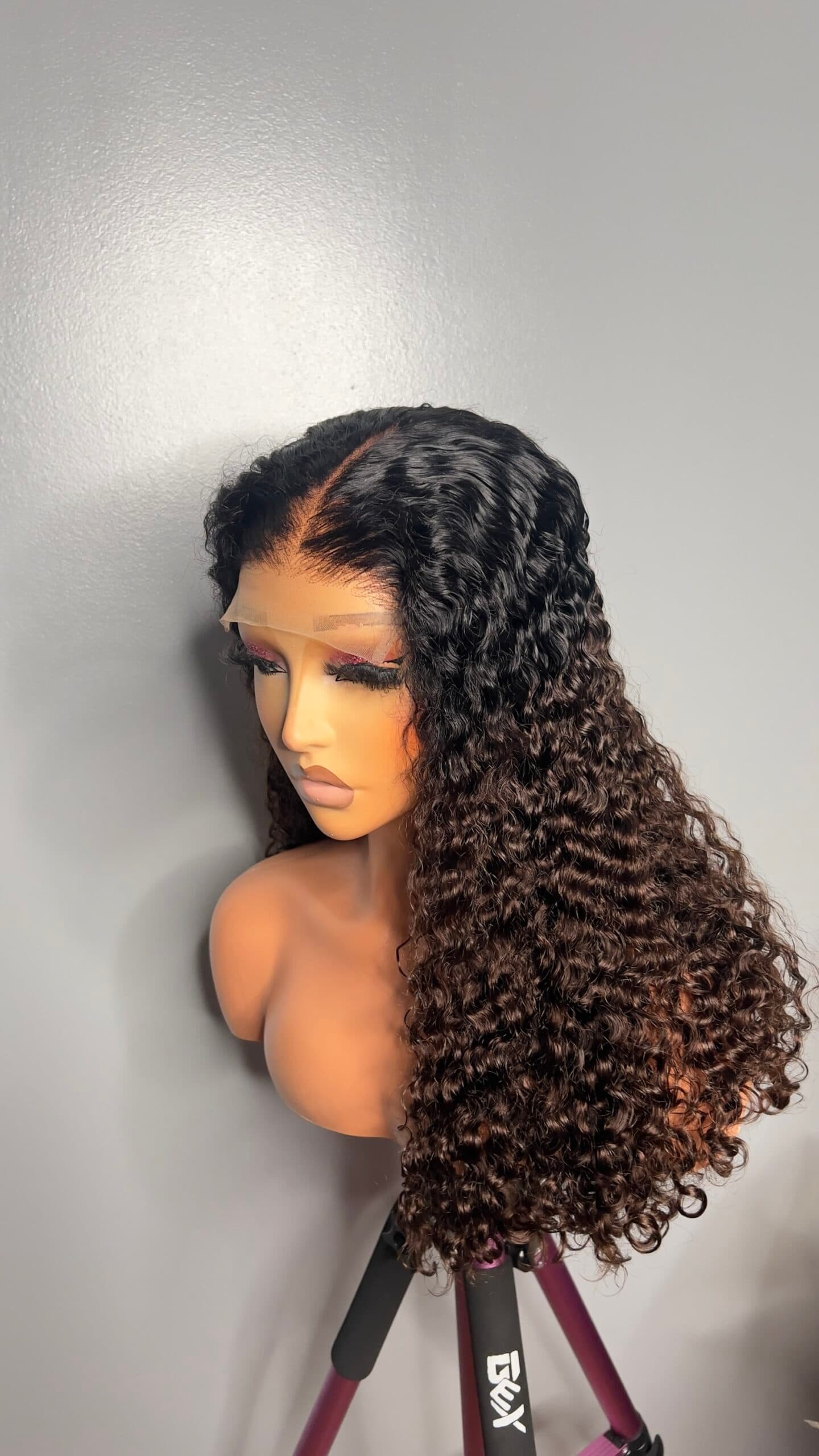 Lacey Unit: 22” Burmese curls 5*5 Swiss Lace