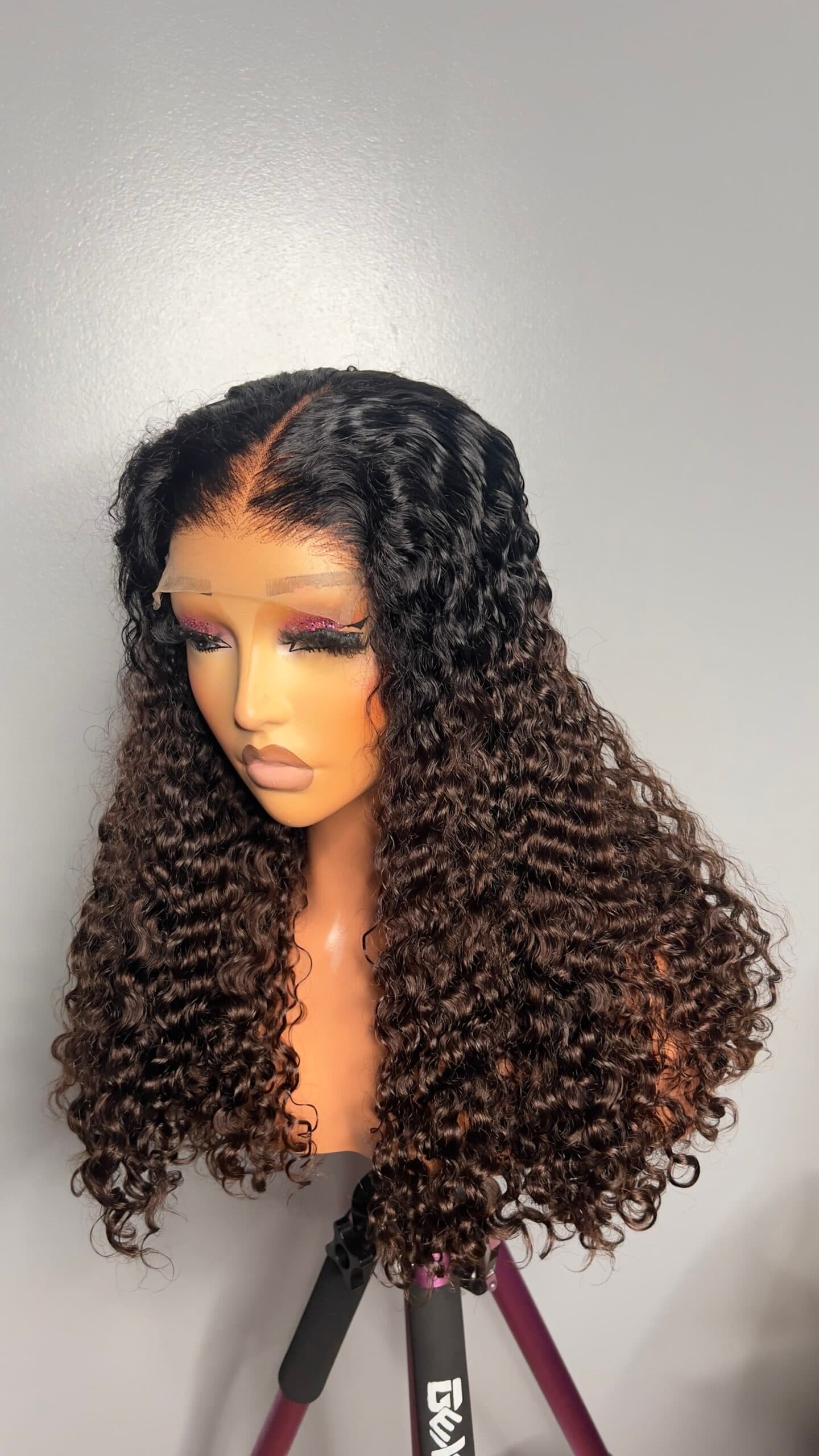 Lacey Unit: 22” Burmese curls 5*5 Swiss Lace